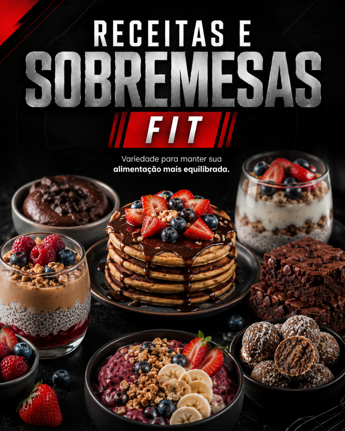 Receitas e sobremesas fit
