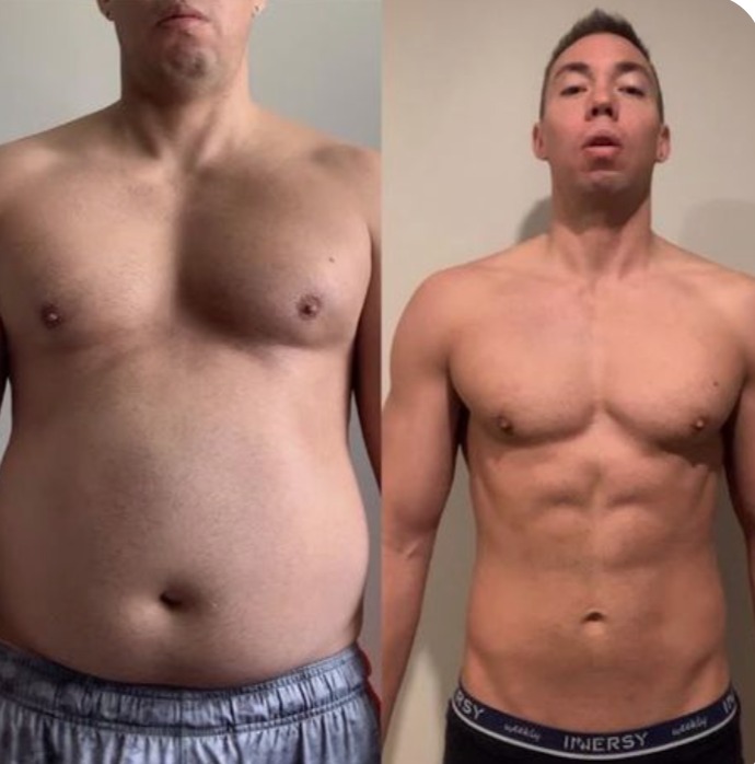 Resultado antes e depois