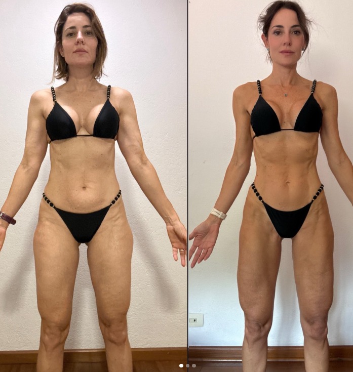 Resultado antes e depois